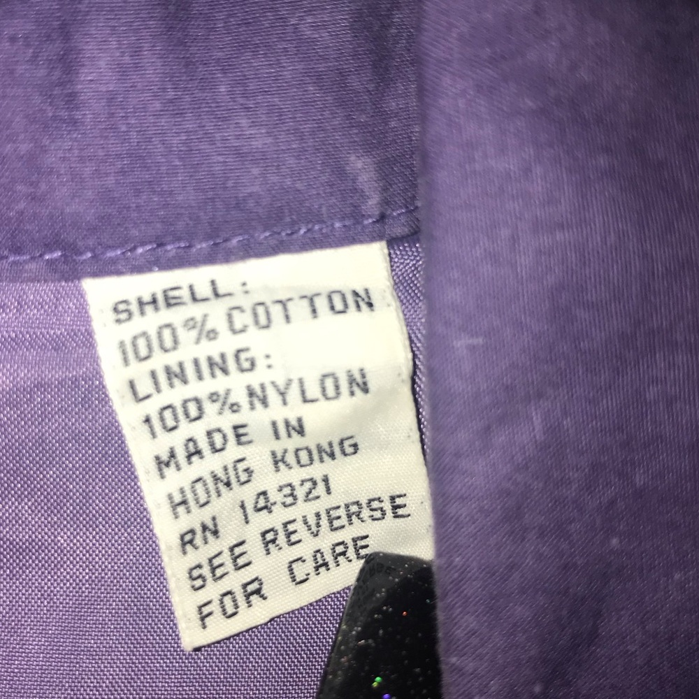 Vtg 80s/90s Christian Dior Streetwear 2 Piece Purple Matching Track Suit - Picture 5 of 16